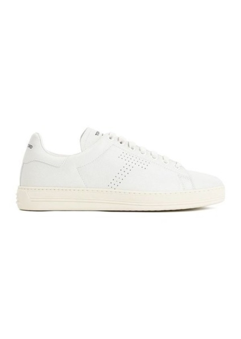 TOM FORD  CALF LEATHER SNEAKERS SHOES