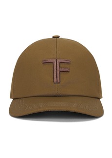TOM FORD Canvas & Leather Cap