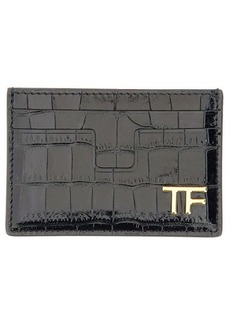 TOM FORD CARD HOLDER WITH LOGO