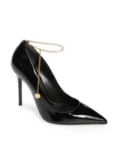 TOM FORD Chain Pointed Toe Pump