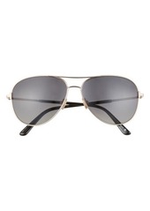 TOM FORD Clark 59mm Polarized Pilot Sunglasses