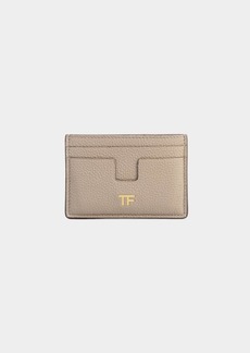 TOM FORD TF Card Holder in Grained Leather