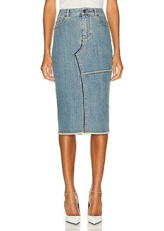TOM FORD Comfort Washed Pencil Skirt