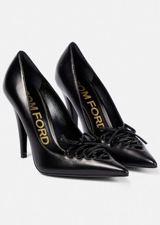 Tom Ford Corset 105 leather pumps