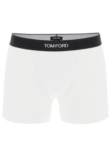 Tom ford cotton boxer briefs with logo band