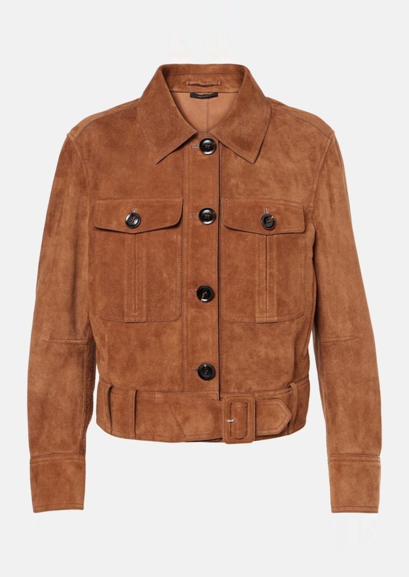 Tom Ford Cropped suede jacket