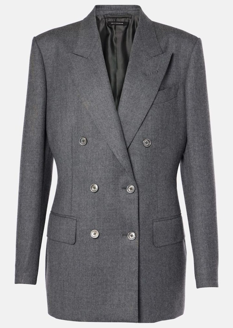 Tom Ford Double-breasted wool blazer