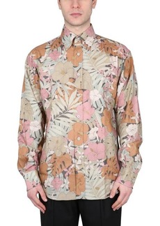 TOM FORD DUSTY HIBISCUS SHIRT