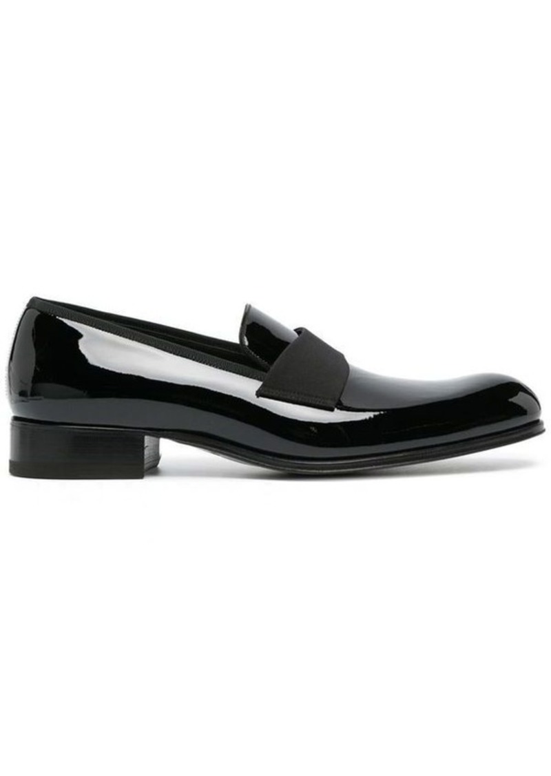 TOM FORD Edgar patent leather evening loafers