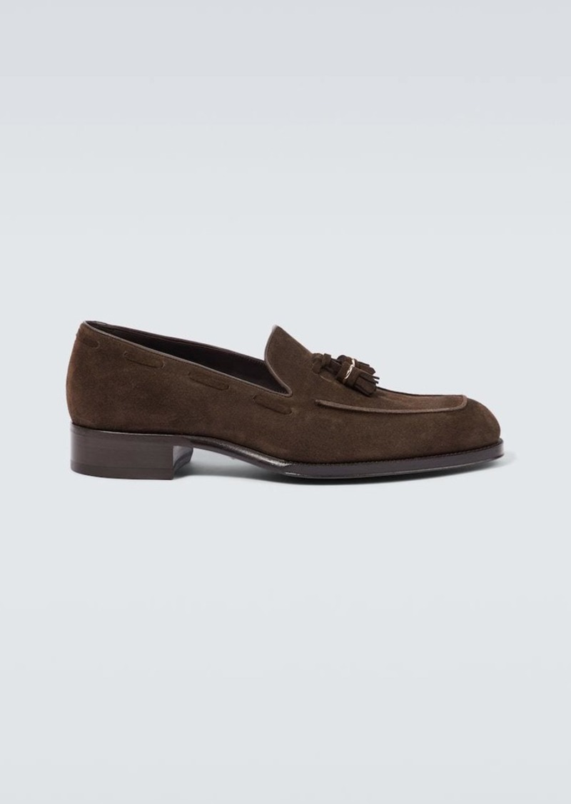 Tom Ford Edgar suede loafers