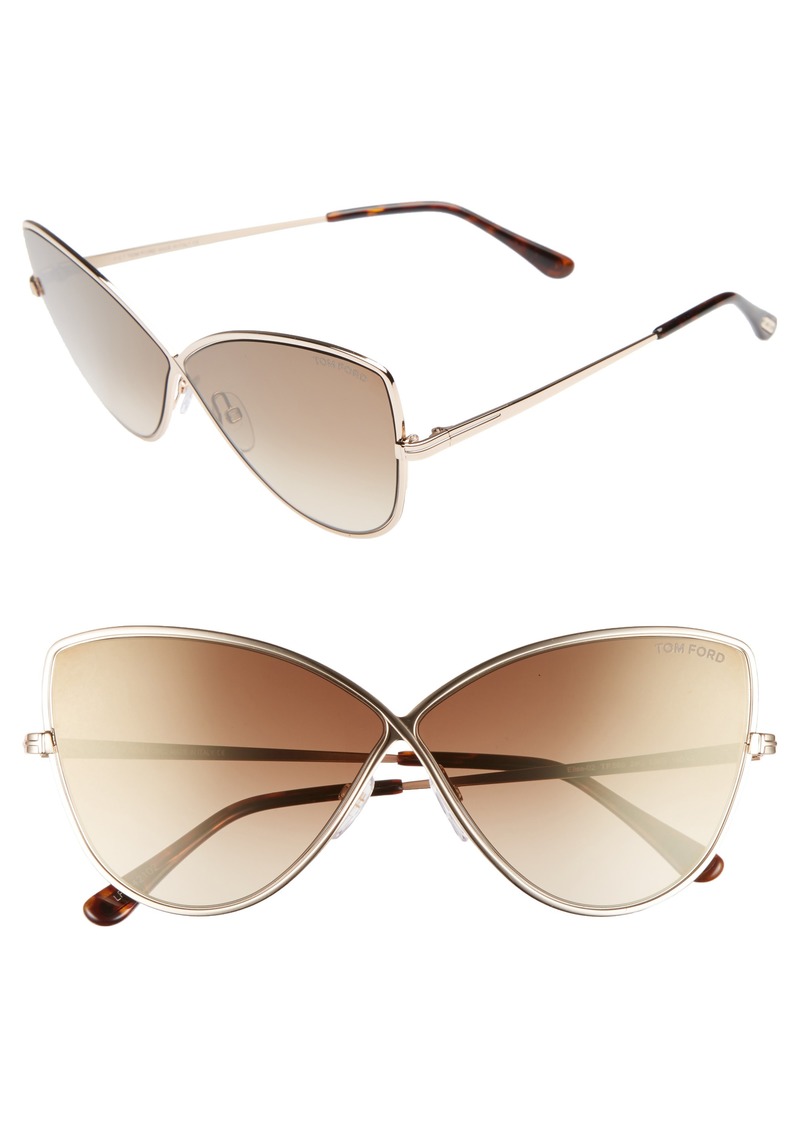 Tom Ford Tom Ford Elise 65mm Butterfly Sunglasses | Sunglasses