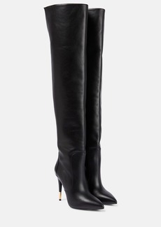 Tom Ford Embellished leather over-the-knee boots
