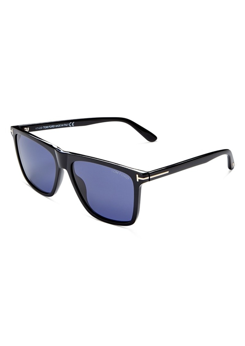 Tom Ford Fletcher Square Sunglasses, 57mm