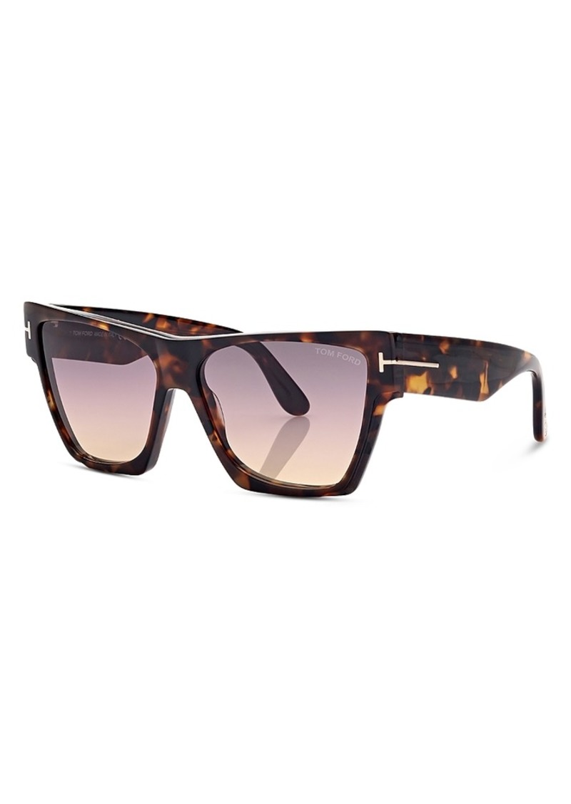 Tom Ford Geometric Sunglasses, 59mm