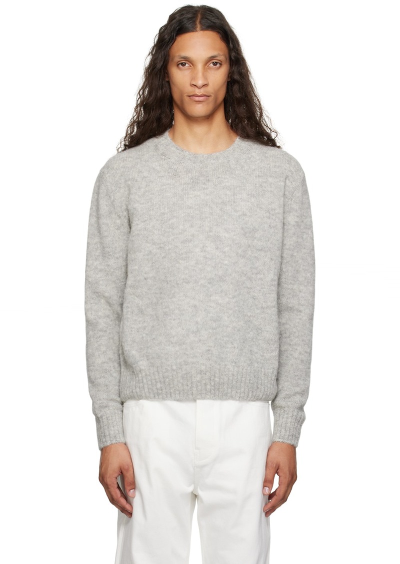 TOM FORD Gray Alpaca Sweater