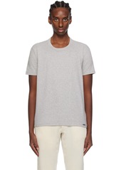 TOM FORD Gray Crewneck T-Shirt