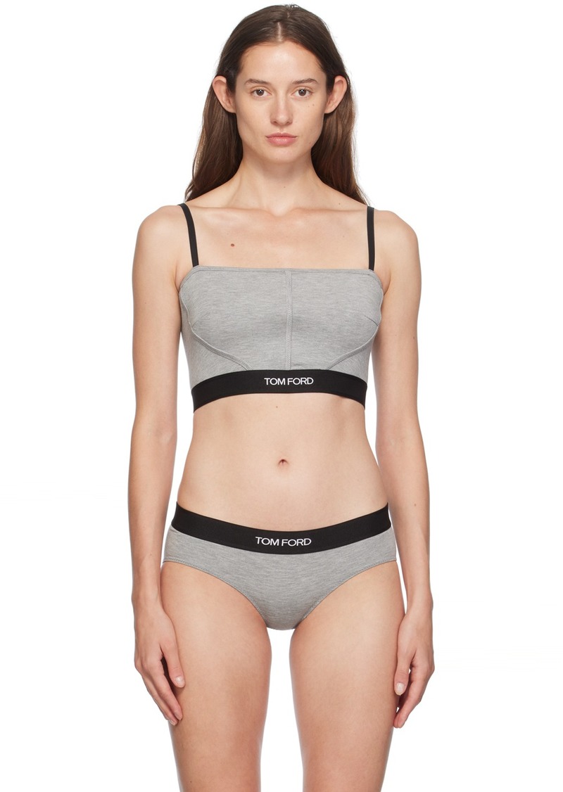 TOM FORD Gray Modal Signature Camisole