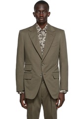 TOM FORD Green Atticus Blazer