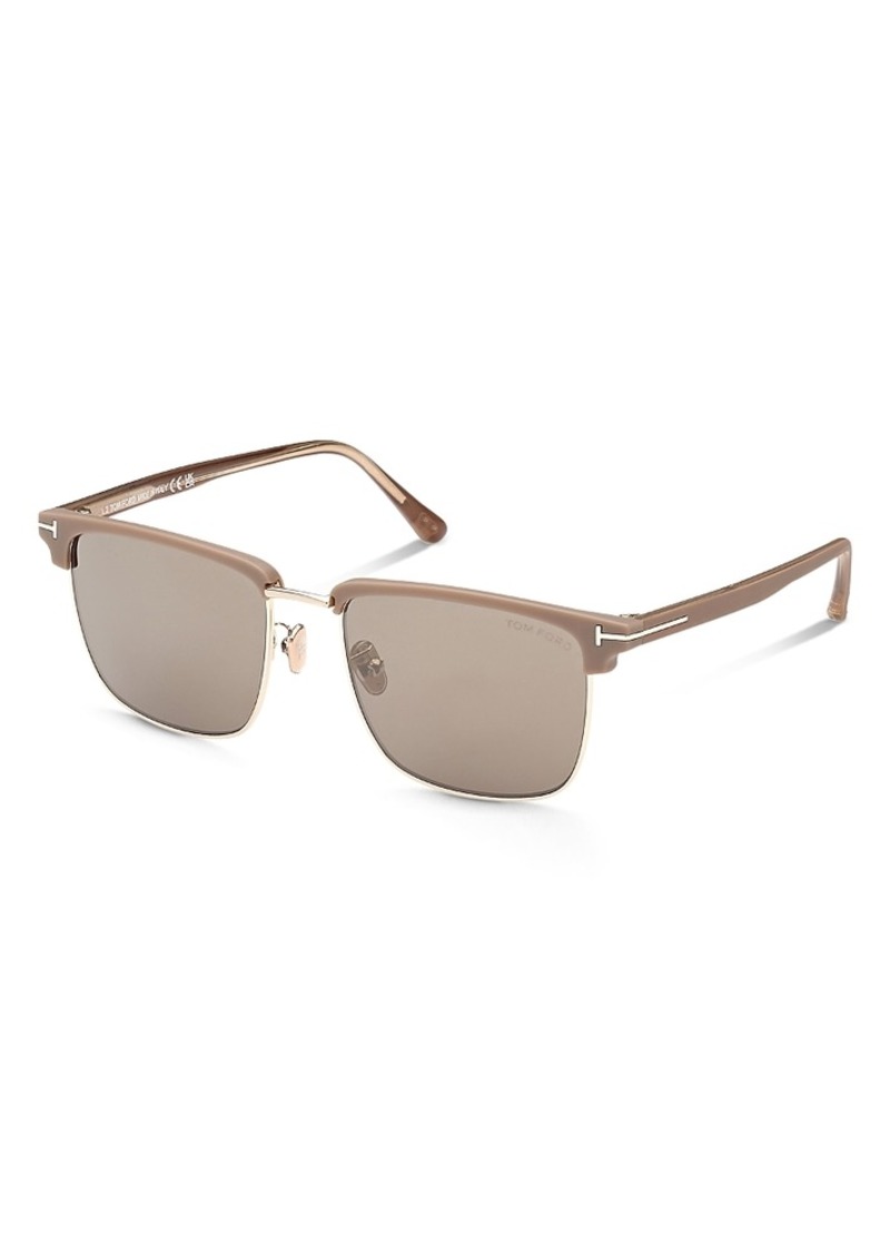 Tom Ford Hudson Square Sunglasses, 55mm