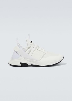Tom Ford Jago suede and mesh sneakers