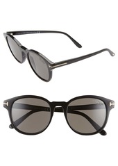 Tom Ford Jameson 55mm Cat Eye Polarized Sunglasses