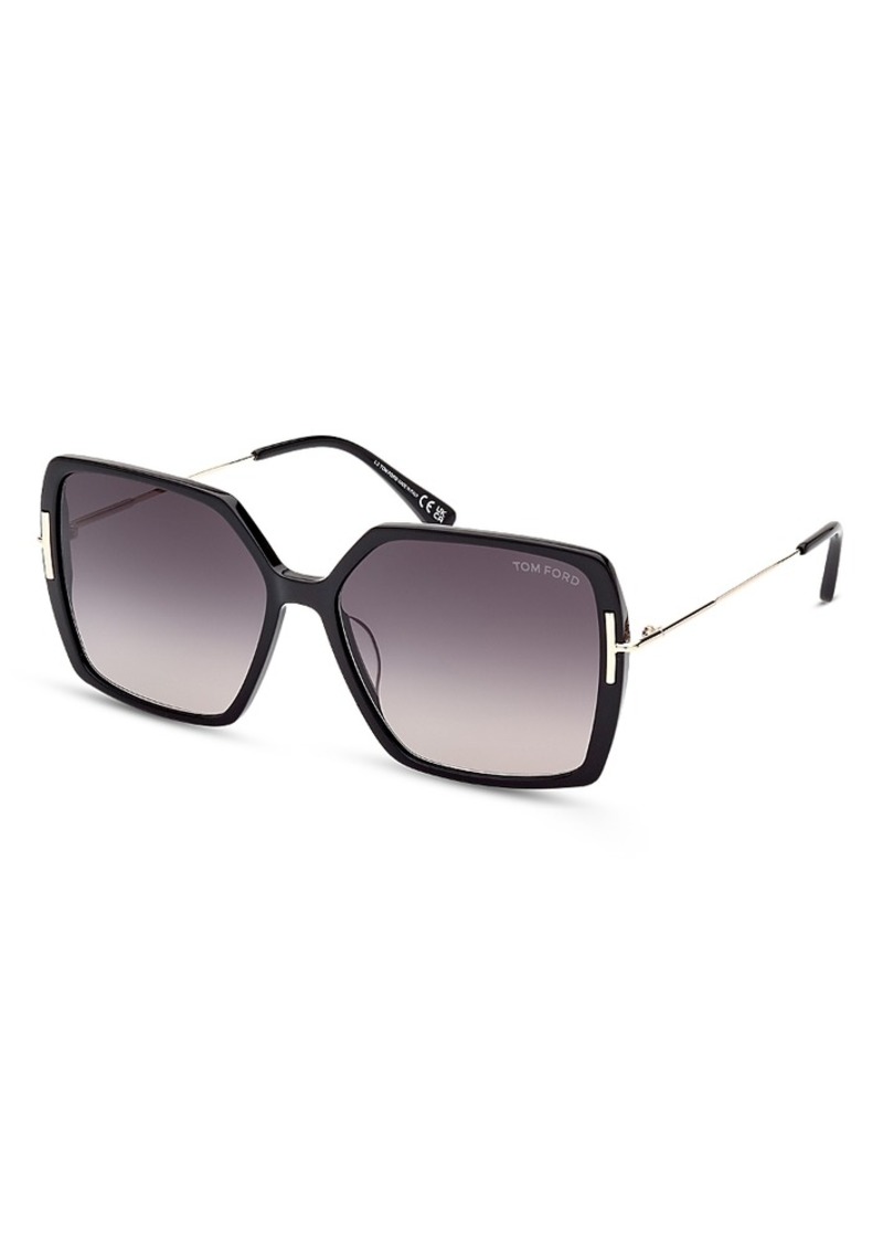 Tom Ford Joanna Butterfly Sunglasses, 59mm