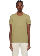 TOM FORD Khaki Crewneck T-Shirt