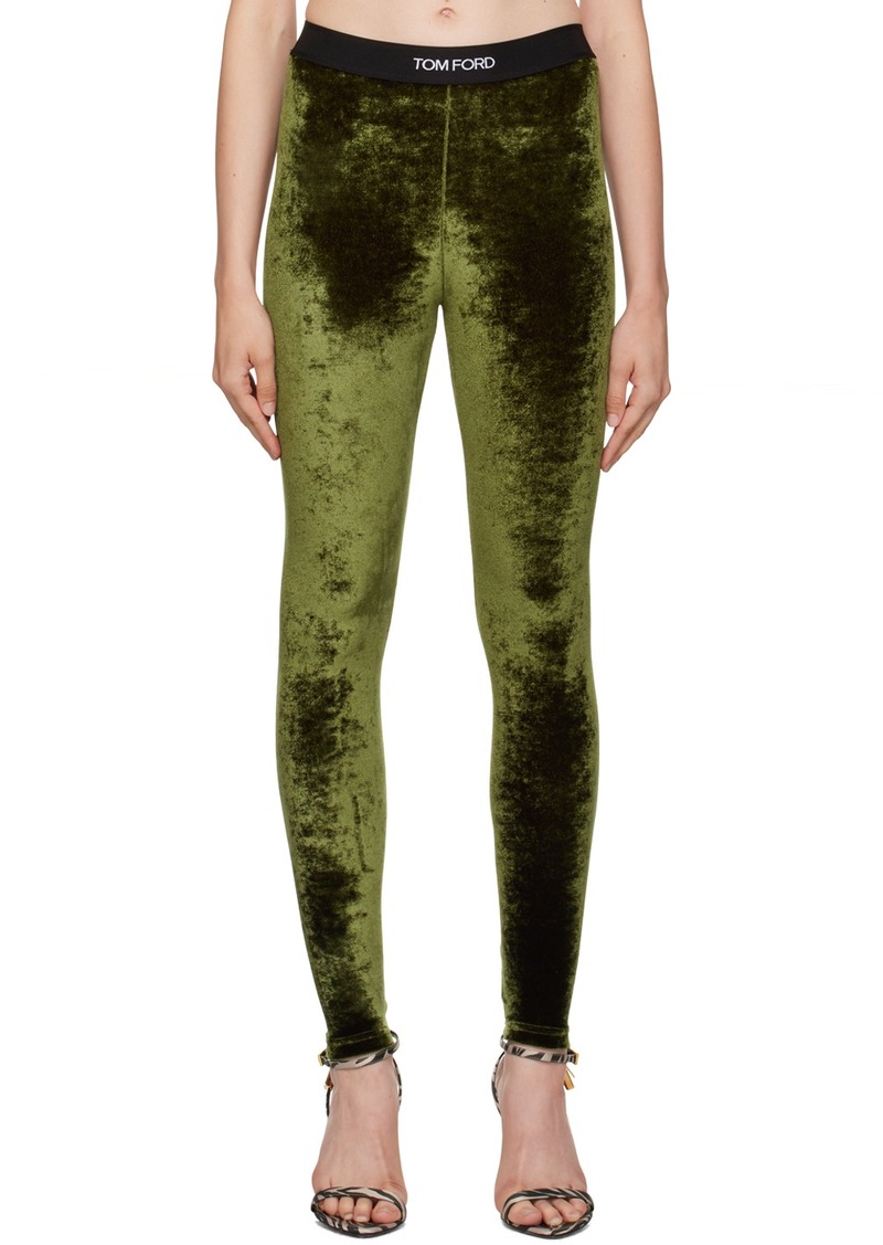 TOM FORD Khaki Signature Leggings