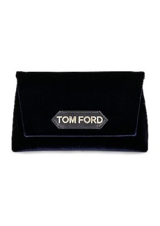 TOM FORD Label Velvet Mini Chain Bag