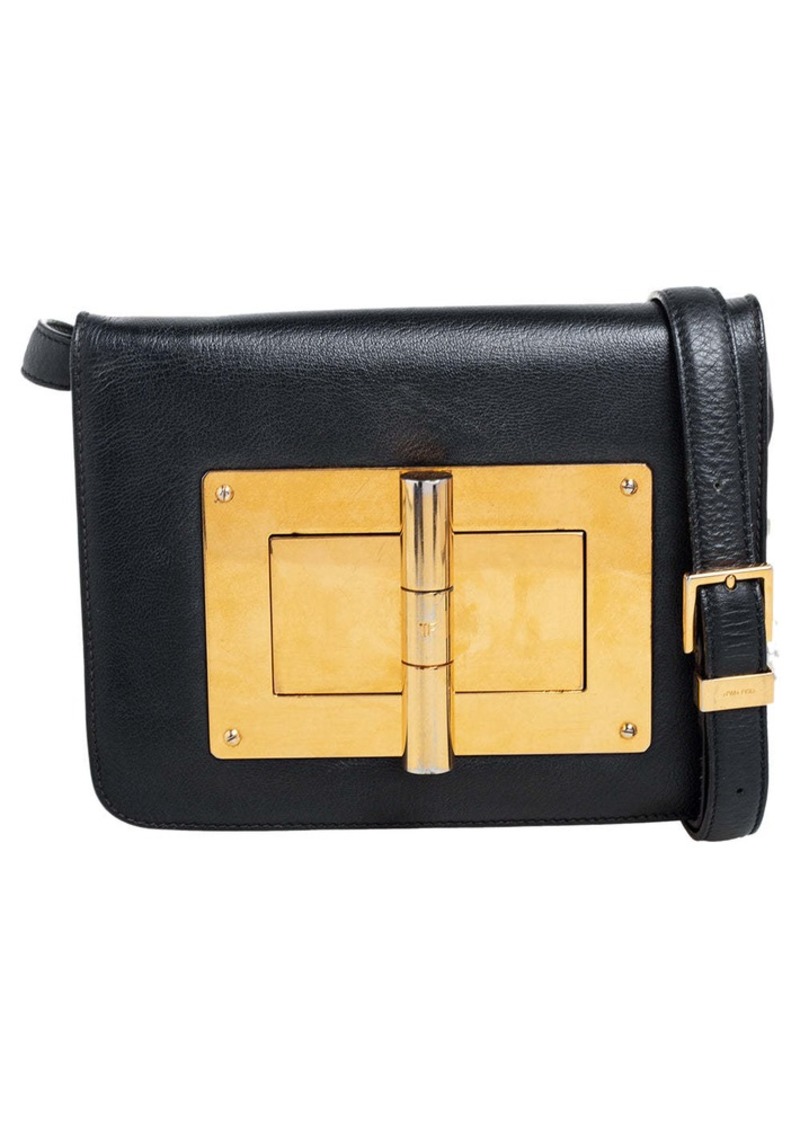 Tom Ford Leather Small Natalia Crossbody Bag