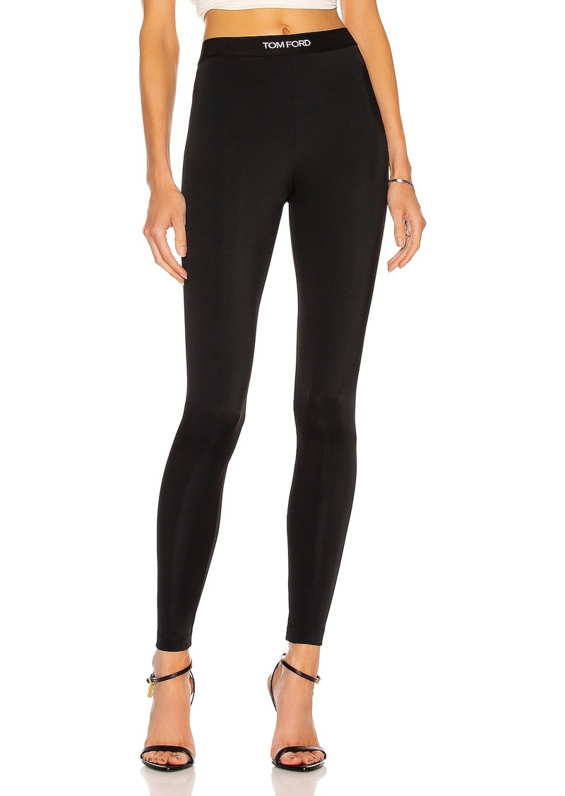 TOM FORD Logo Waist Legging