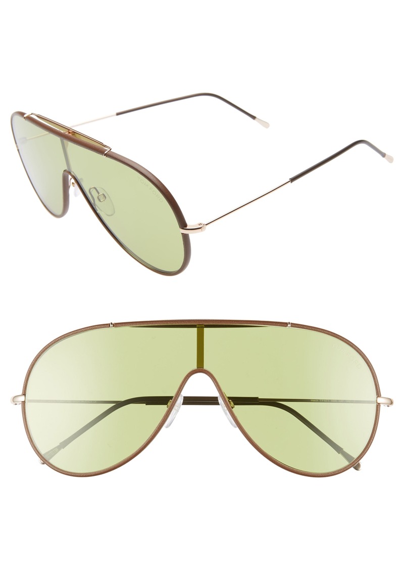 Tom Ford Tom Ford Mack 137mm Shield Sunglasses | Sunglasses