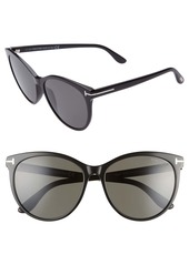 Tom Ford Maxim 59mm Polarized Cat Eye Sunglasses