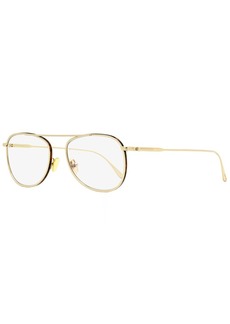 Tom Ford Men's Blue Block Eyeglasses TF5691B 028 Gold 52mm