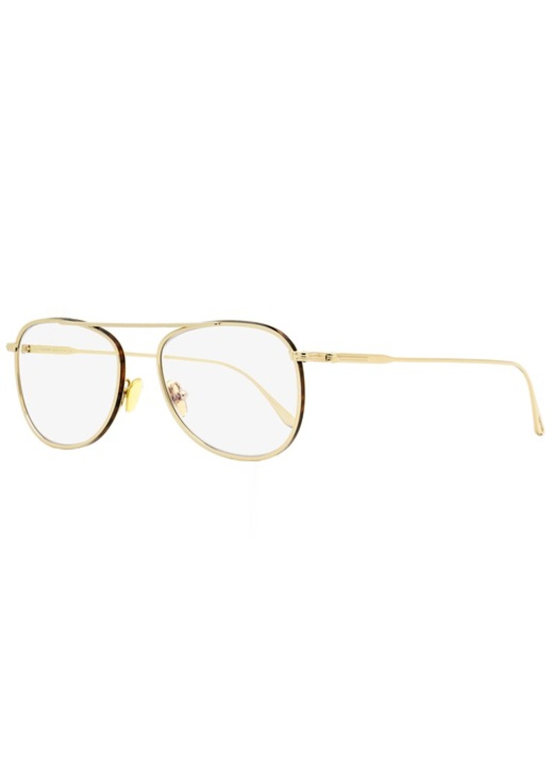 Tom Ford Men's Blue Block Eyeglasses TF5691B 028 Gold 52mm