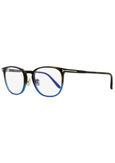 Tom Ford Men's Blue Block Eyeglasses TF5700B 055 Havana/Blue 54mm