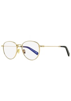 Tom Ford Men's Blue Block Eyeglasses TF5749B 028 Gold/Black 52mm