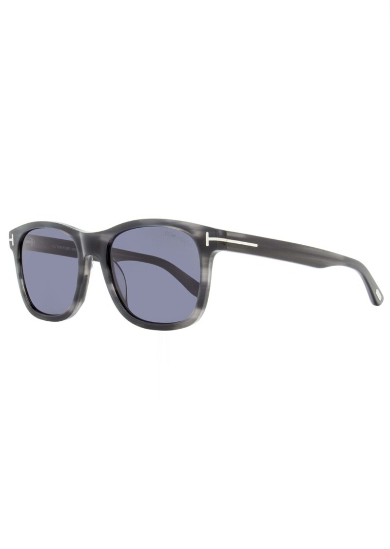 Tom Ford Men's Eric-02 Sunglasses TF595 20A Gray Horn 55mm