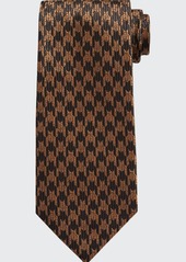 TOM FORD Men's Exploded Houndstooth Tie