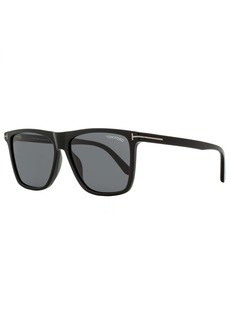 Tom Ford Men's Fletcher Sunglasses TF832N 01A Black 57mm