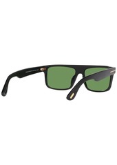 Tom Ford Men's FT0999 58 Sunglasses, TR00153158-x - Black Shiny