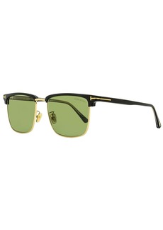Tom Ford Men's Hudson-02 Sunglasses TF997H 01N Black/Gold 55mm