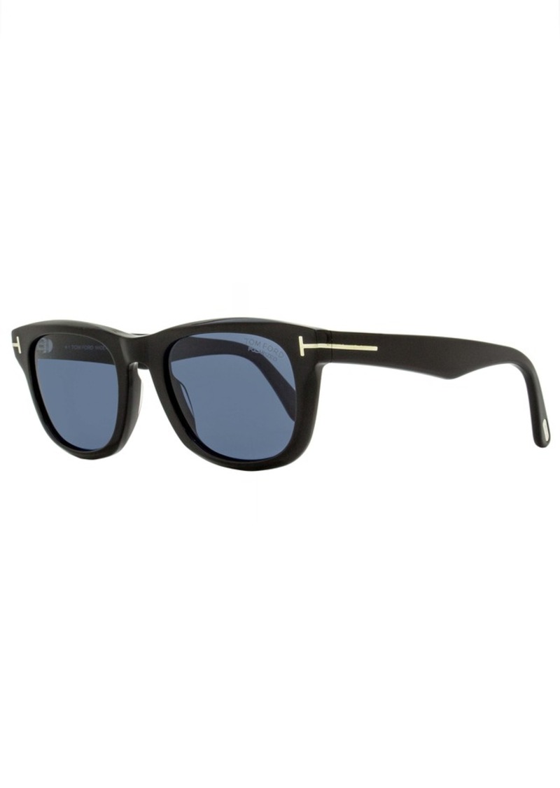 Tom Ford Men's Kendel Polarized Sunglasses TF1076 01M Black 54mm