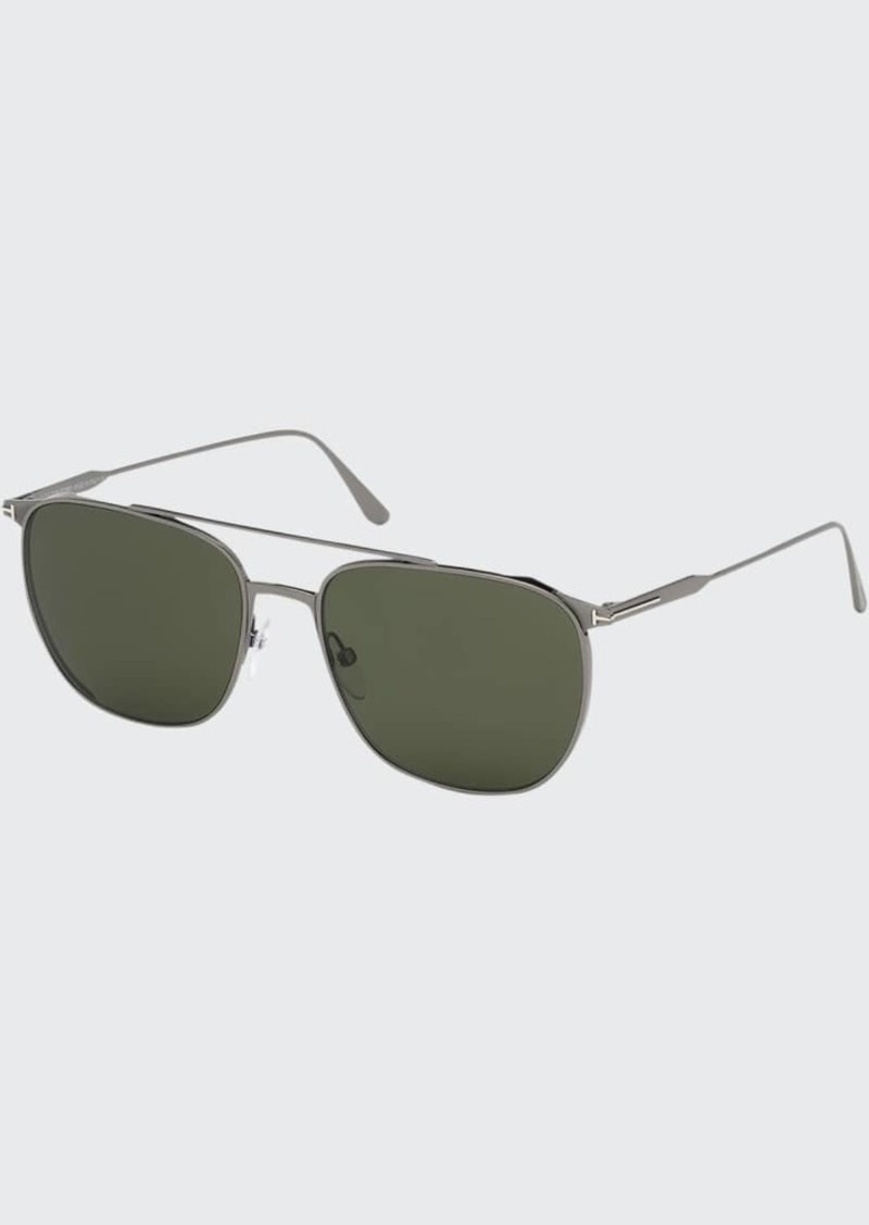 tom ford kip 51mm navigator sunglasses