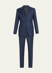 TOM FORD Men's Modern Fit Sharkskin Suit