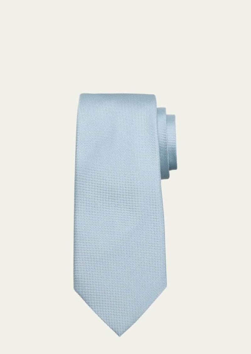 TOM FORD Men's Mulberry Silk Woven Tie