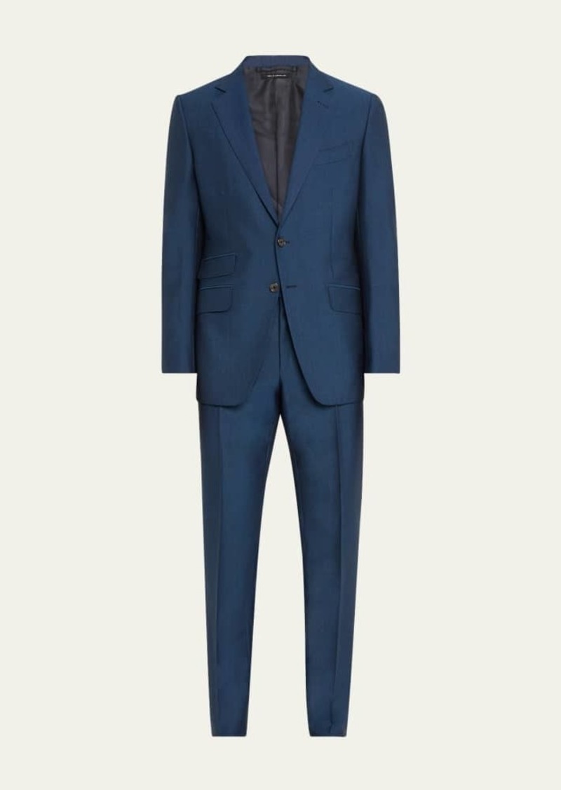 TOM FORD Men's O'Connor 3-Ply Solid Suit