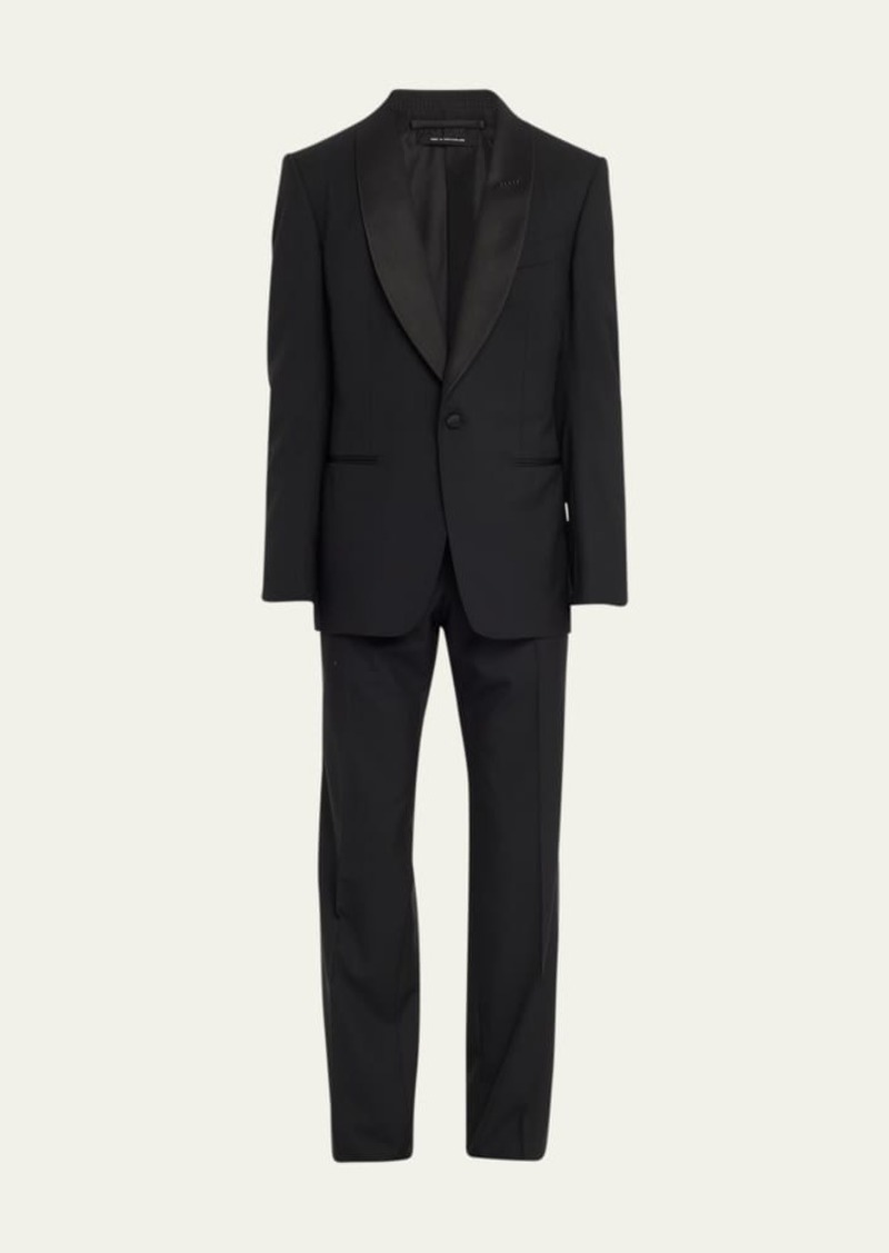 TOM FORD Men's O'Connor Solid Wool Suit