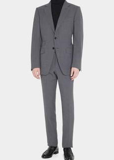 TOM FORD Men's O'Connor Solid Wool Suit