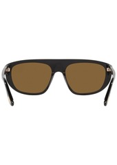 Tom Ford Unisex FT1002 Sunglasses TR001533 - Black Shiny